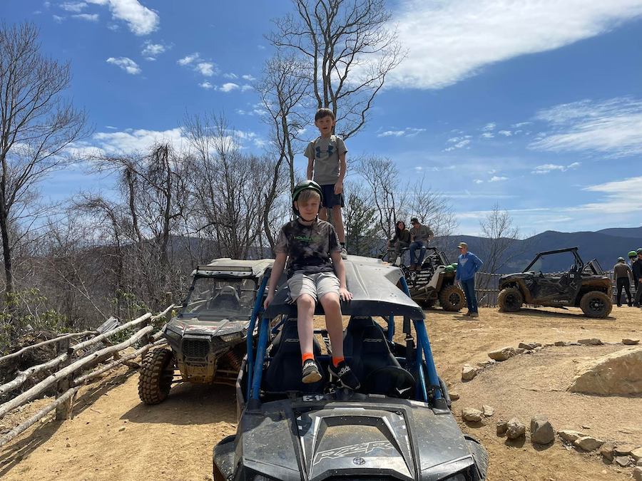 UTV Adventures near our campground in Spruce Pine, NC